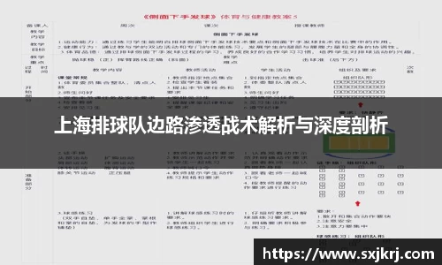 上海排球队边路渗透战术解析与深度剖析